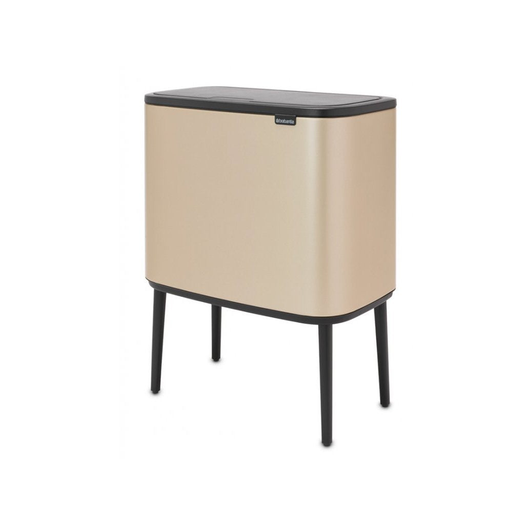 Brabantia Soptunna med trycklock TOUCH BIN 36 l, champagne