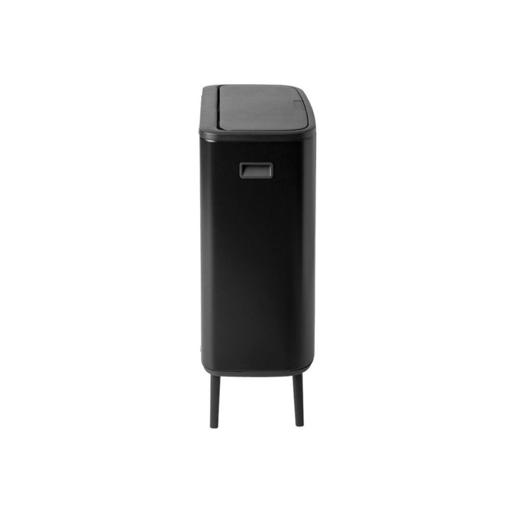 Brabantia Soptunna med trycklock BO HI 60 l, svart