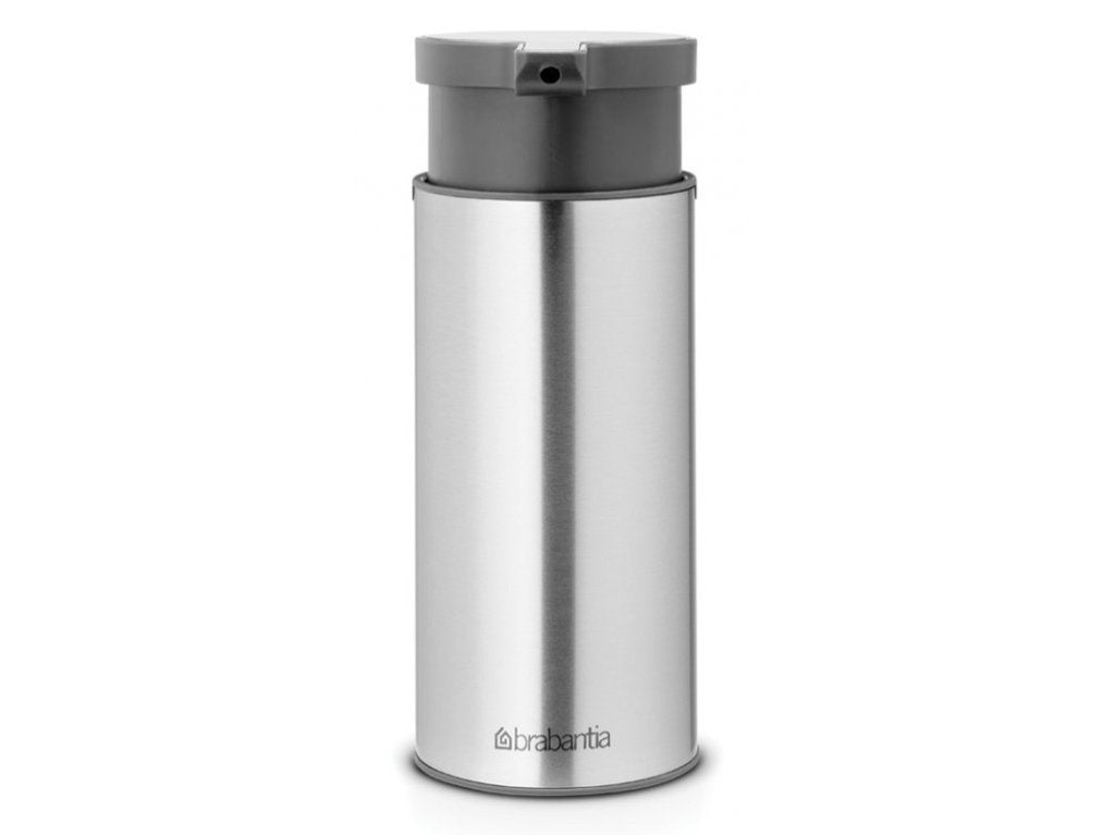 Brabantia Dispenser för flytande tvål 200 ml, fingeravtryckssäker, matt stål