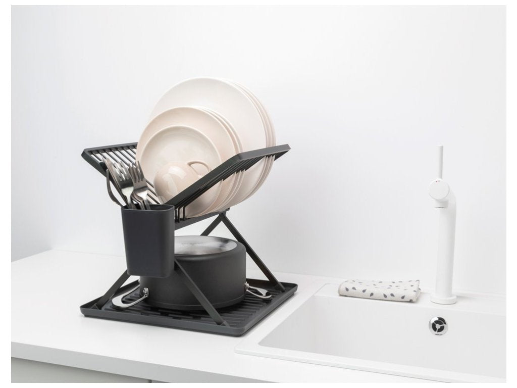 Brabantia Diskställ, hopfällbar, grå