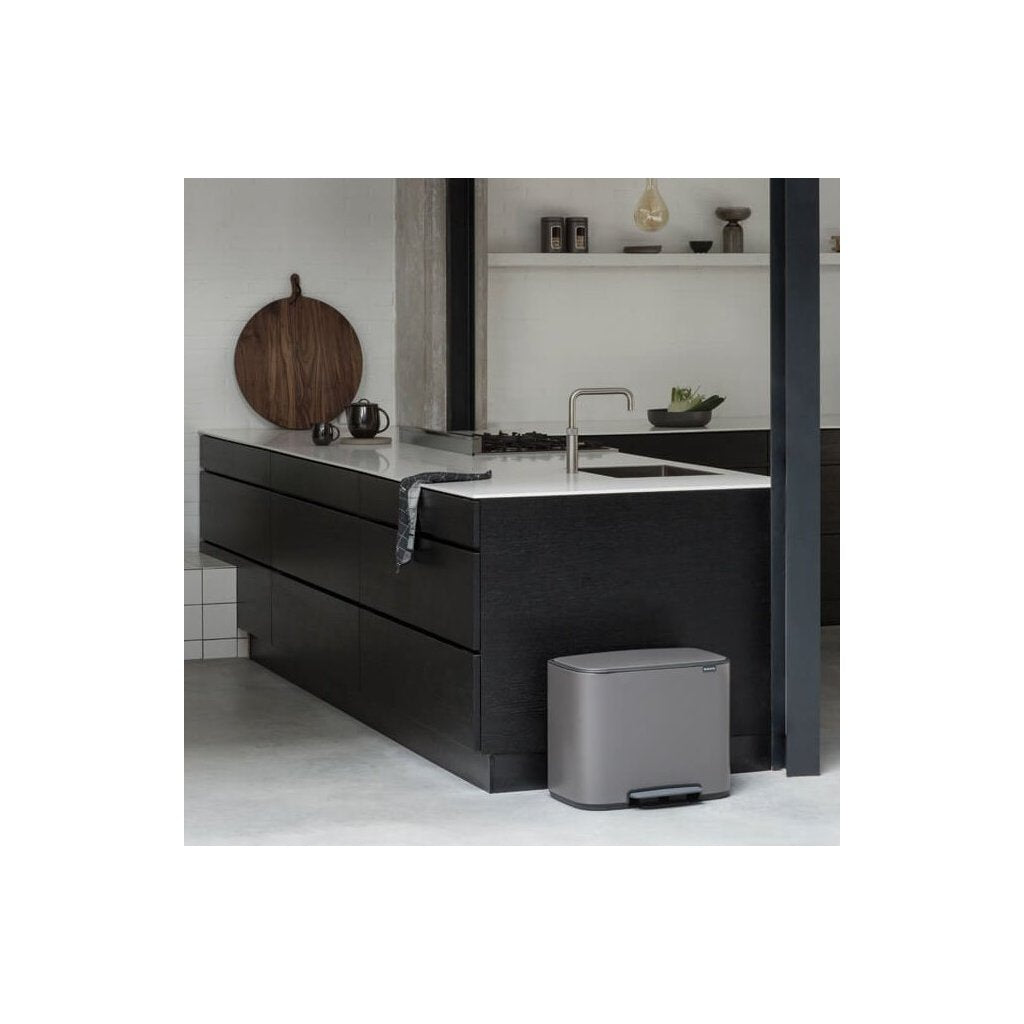 Brabantia Pedalhink BO 3 x 11 l, platina