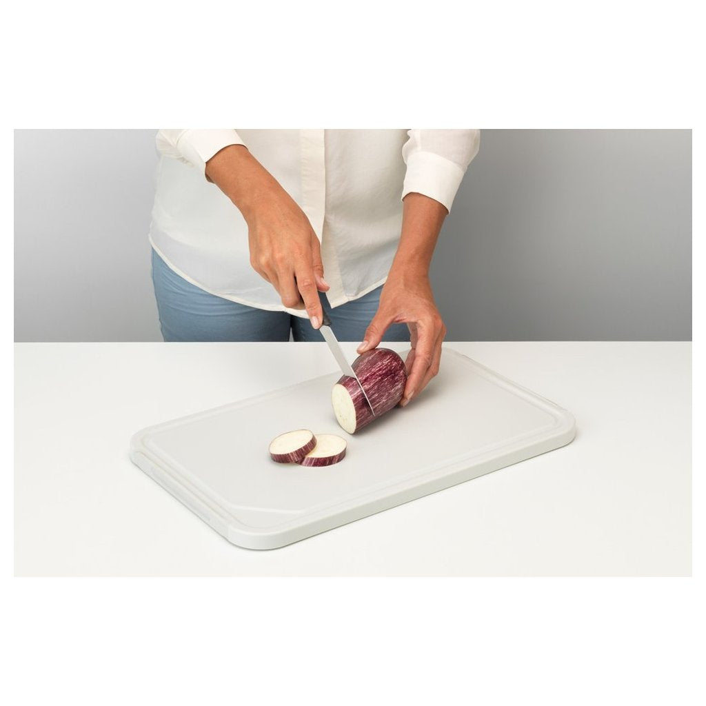 Brabantia Skärbräda 27 x 43 cm, vit, av plast