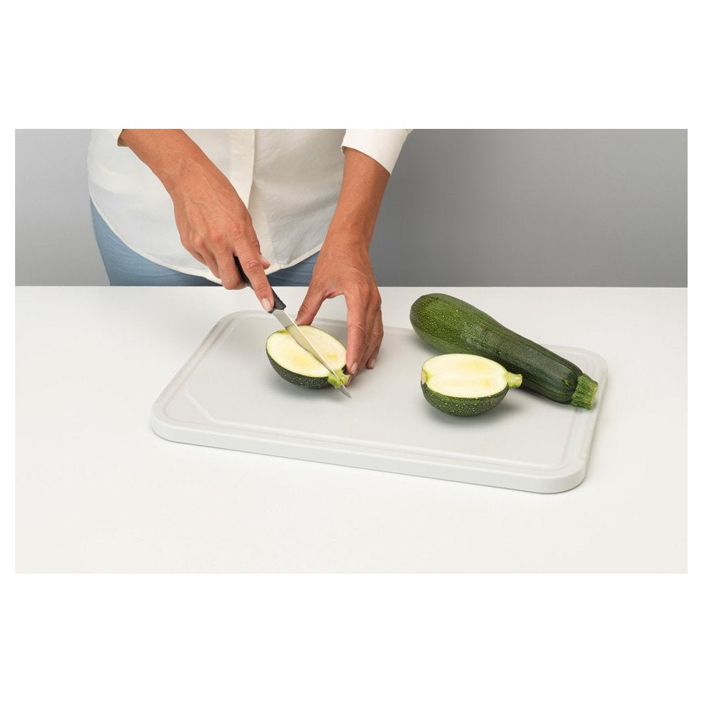 Brabantia Skärbräda 27 x 43 cm, vit, av plast