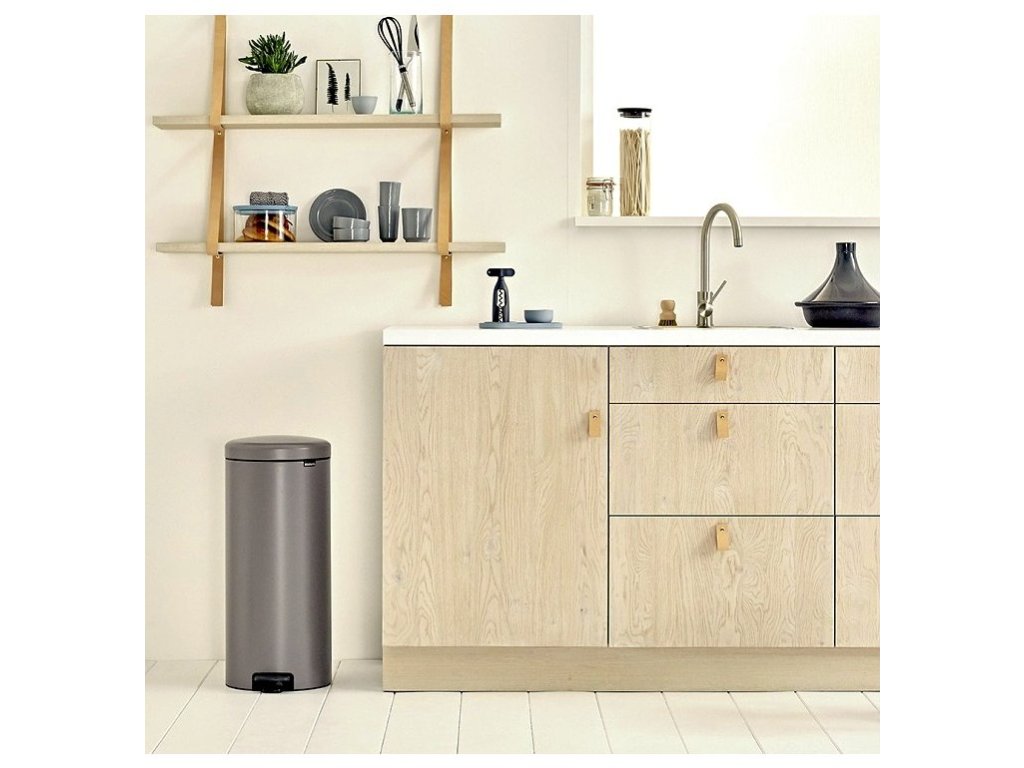 Brabantia Pedalhink NEWICON 30 l, platina