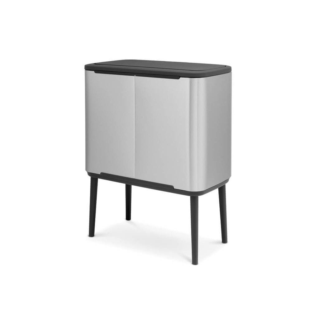 Brabantia Soptunna med trycklock BO 36 l, matt stål