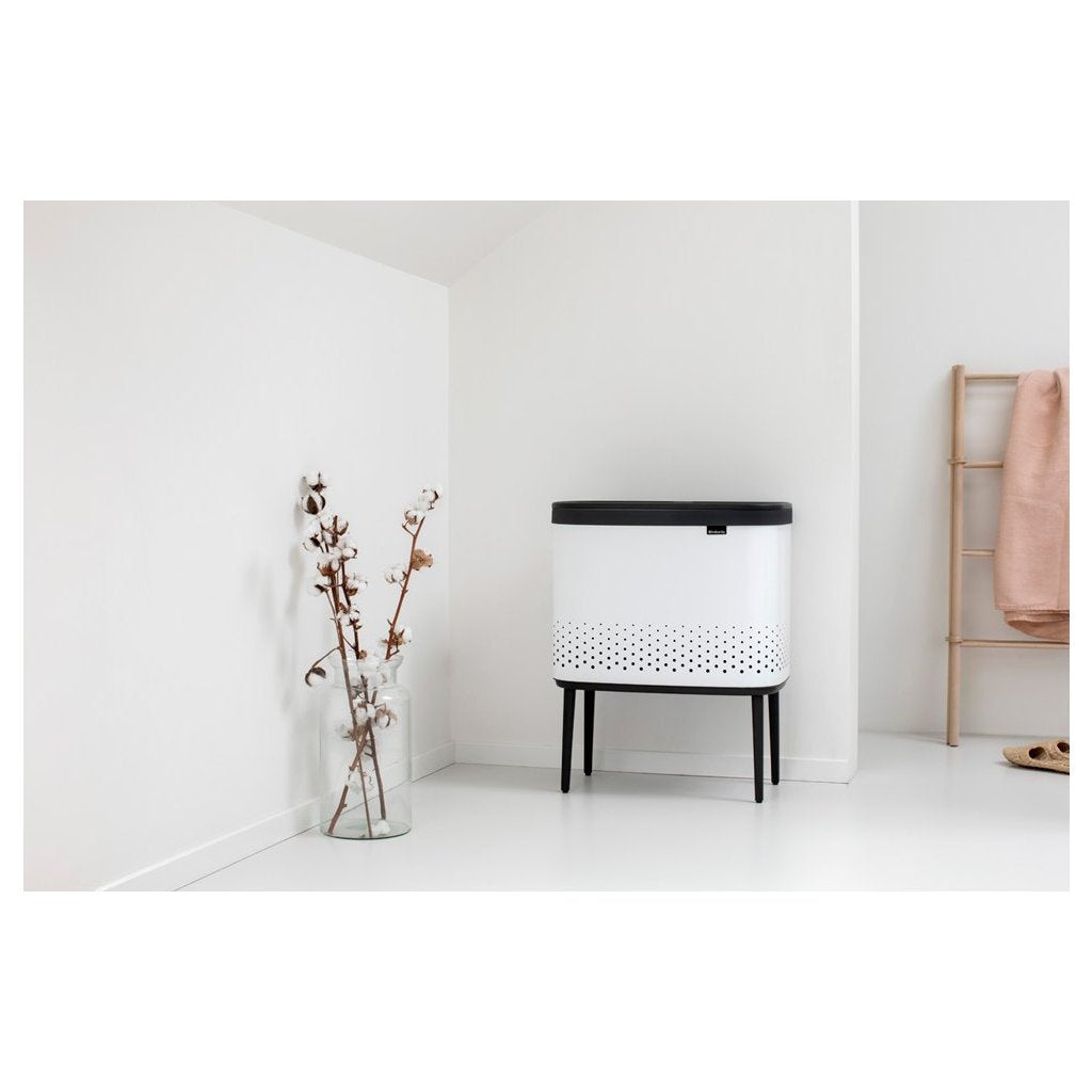 Brabantia Tvätttunna BO 60 l, vit