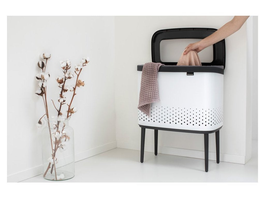 Brabantia Tvätttunna BO 60 l, vit