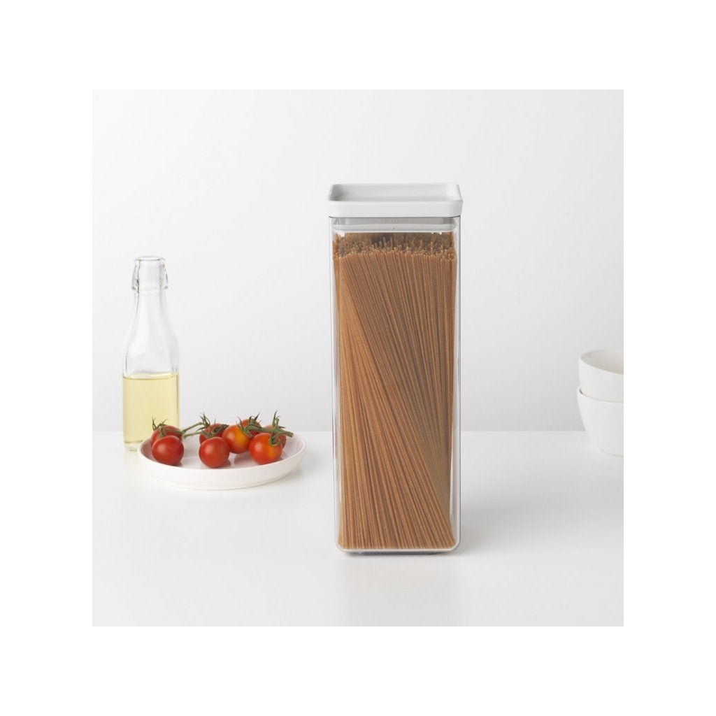Brabantia Matförvaring TASTY PLUS 2,5 l, ljusgrå, plast