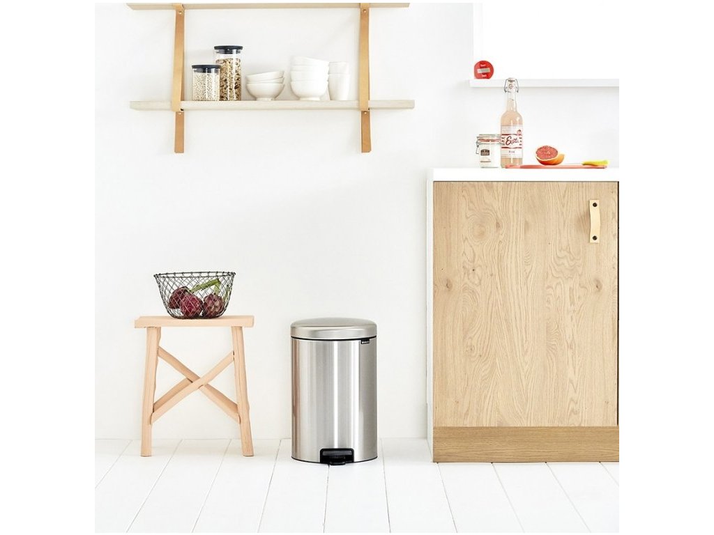 Brabantia Pedalhink NEWICON 20 l, matt stål