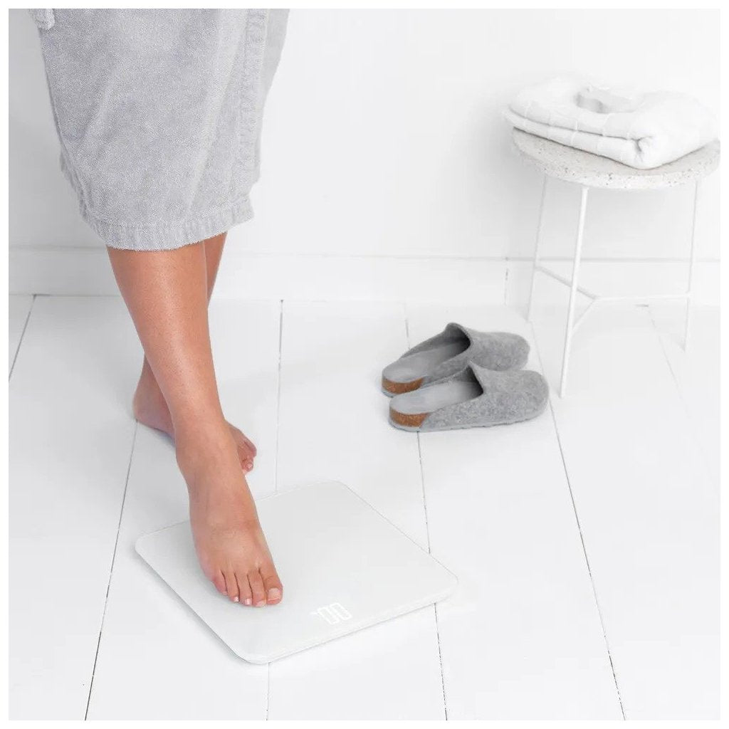 Brabantia Digital badrumsvåg, vit
