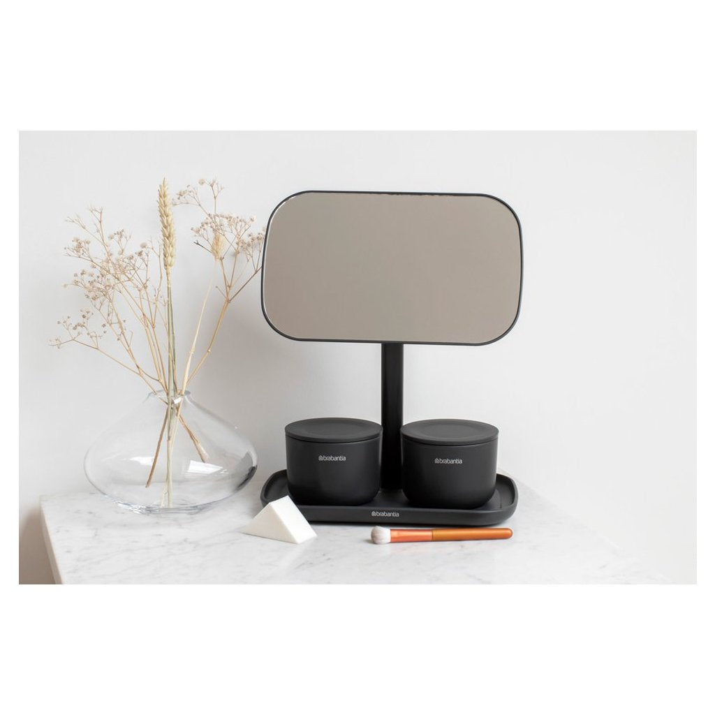 Brabantia Bordsspegel 28 cm, med bricka, grå