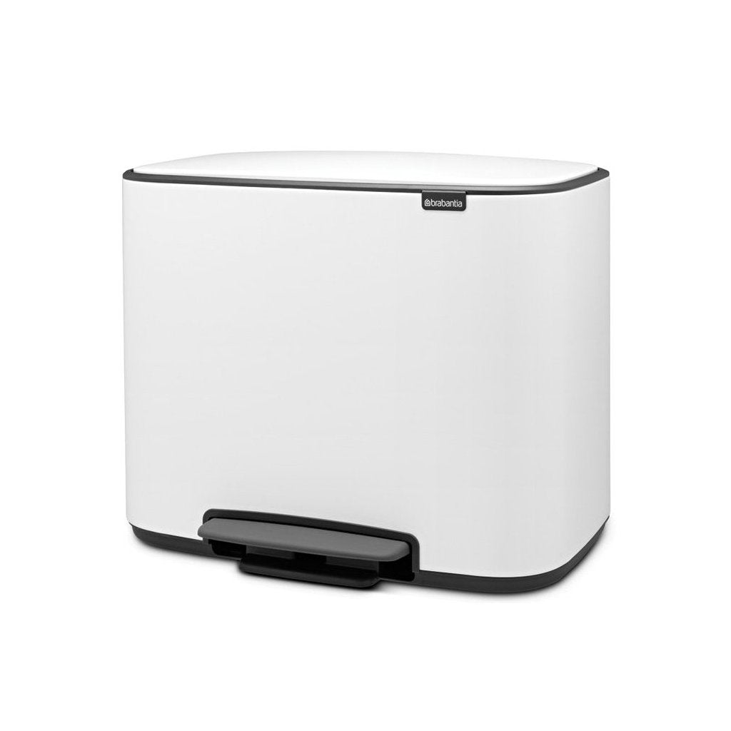 Brabantia Pedalhink BO 11 + 23 l, vit