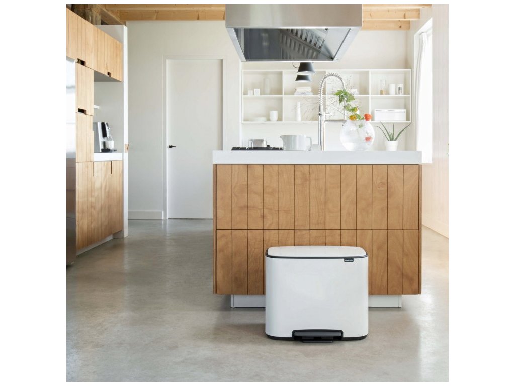 Brabantia Pedalhink BO 11 + 23 l, vit