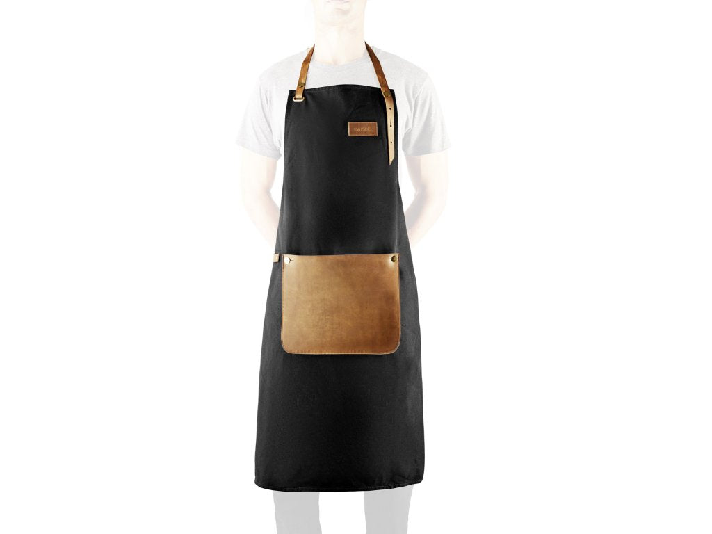 Eva Solo Grillförkläde 98 cm, canvas och läder