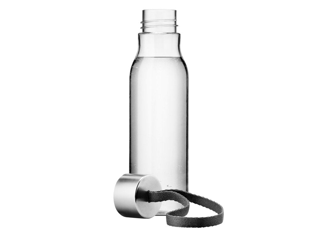 Eva Solo Vattenflaska 500 ml, med grå rem, plast