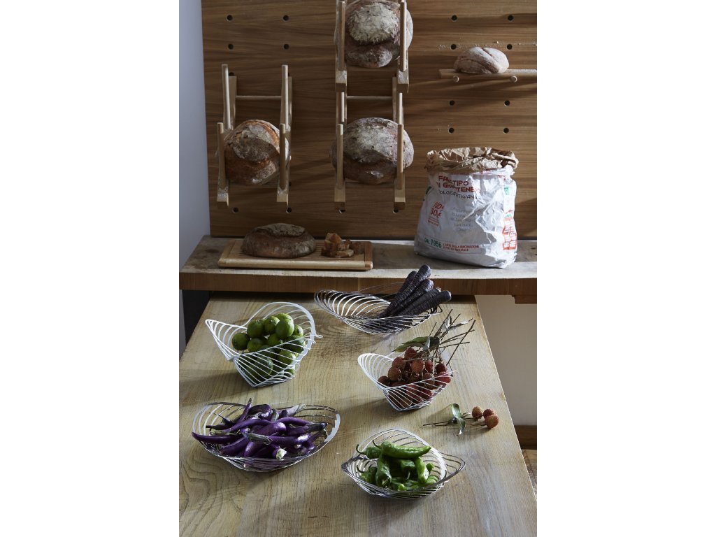 Alessi Fruktskål TRINITY 26 cm, rostfritt stål