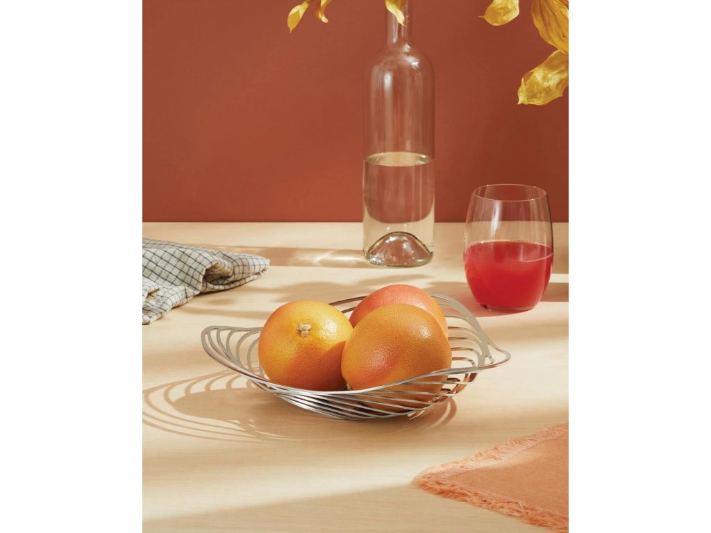 Alessi Fruktskål TRINITY 26 cm, rostfritt stål
