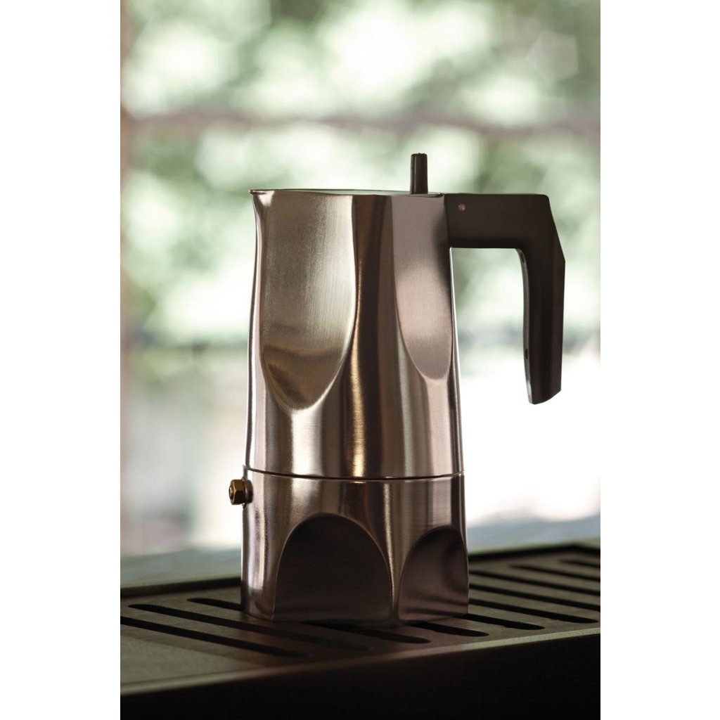 Alessi Espressobryggare för spishäll OSSIDIANA 300 ml