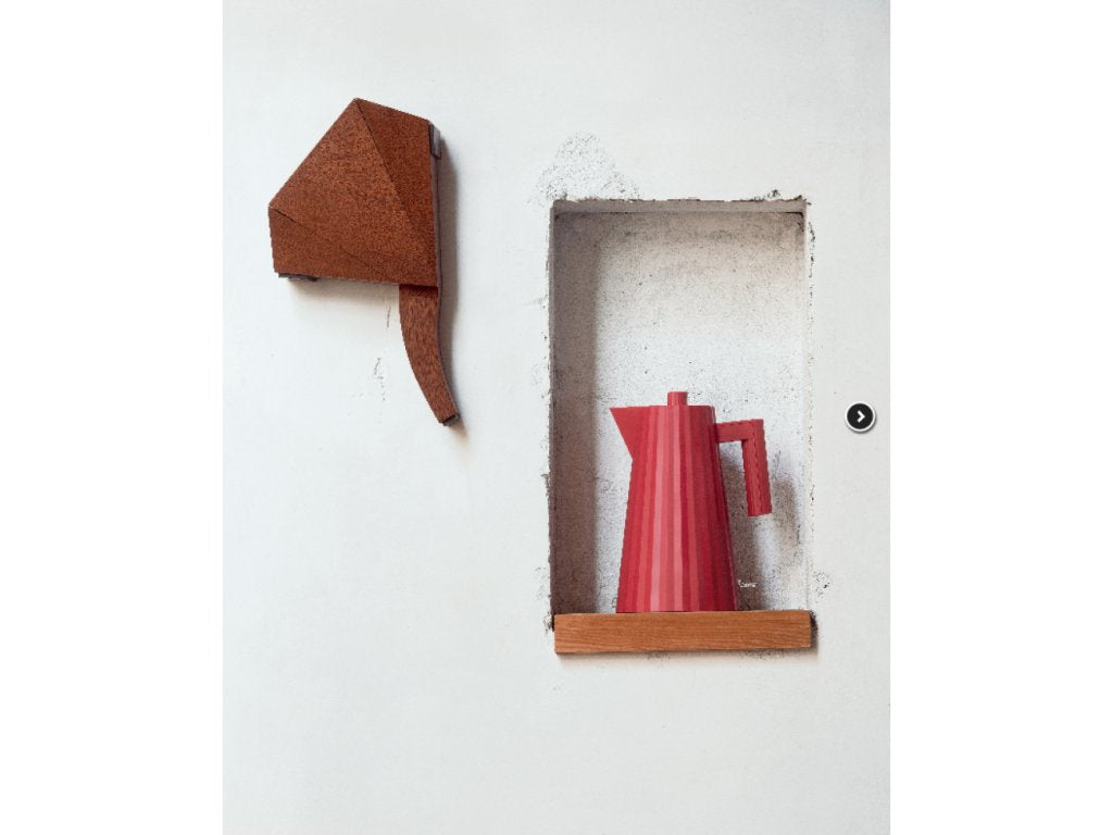 Alessi Elektrisk vattenkokare PLISSE 1,7 l, röd