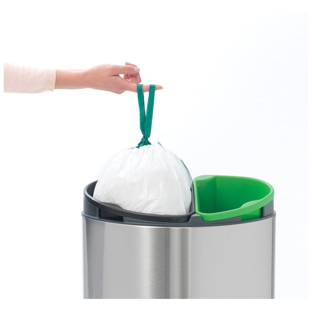 Brabantia Soptunna med trycklock TOUCH BIN NY 23 + 10 l, matt stål
