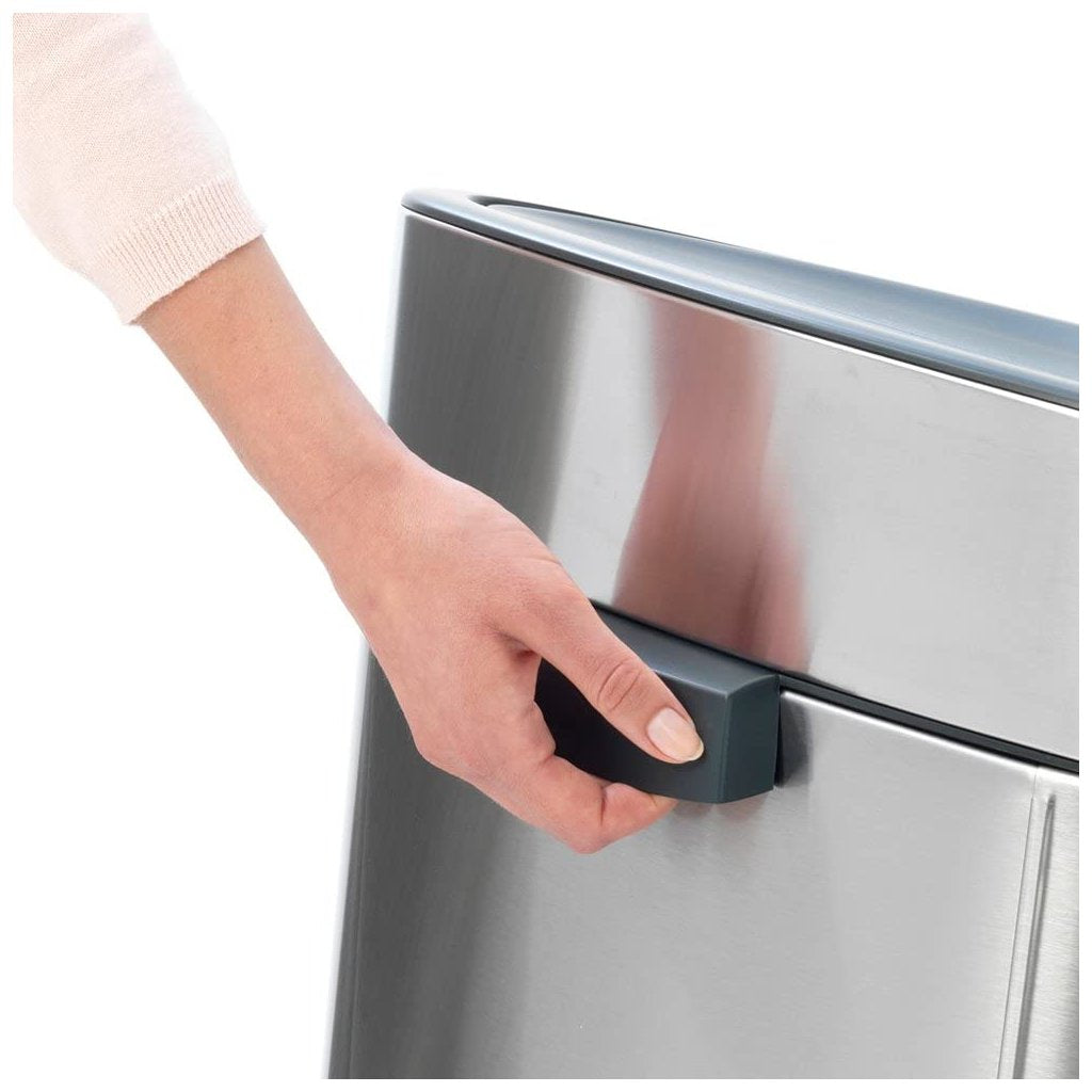 Brabantia Soptunna med trycklock TOUCH BIN NY 23 + 10 l, matt stål