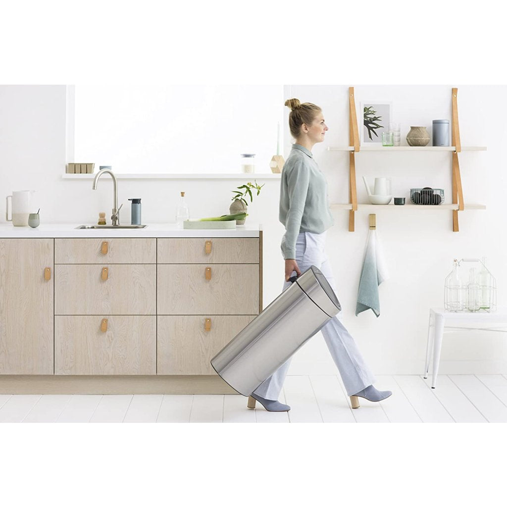Brabantia Soptunna med trycklock TOUCH BIN NY 23 + 10 l, matt stål