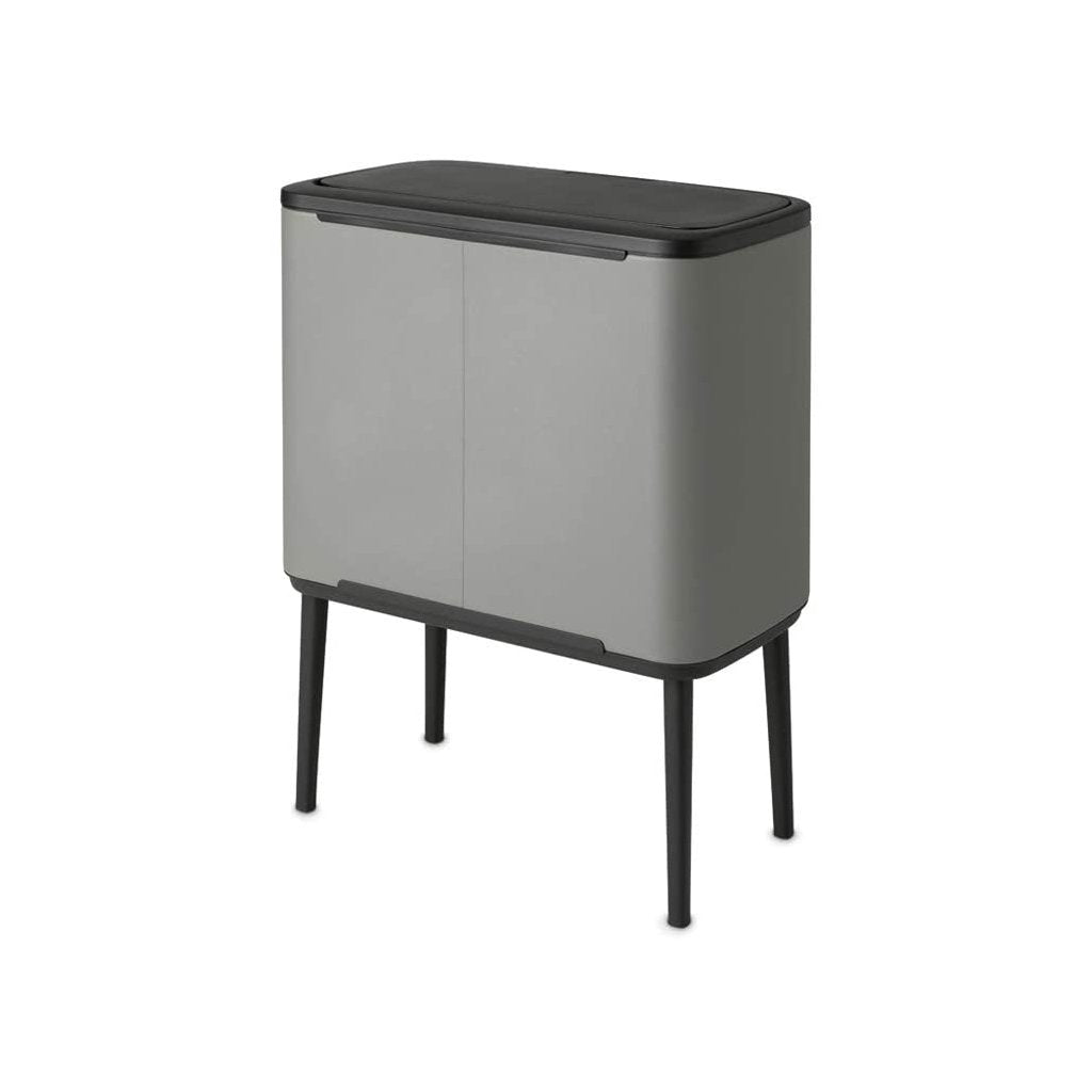Brabantia Soptunna med trycklock BO TOUCH BIN 11 + 23 l, mineralgrå