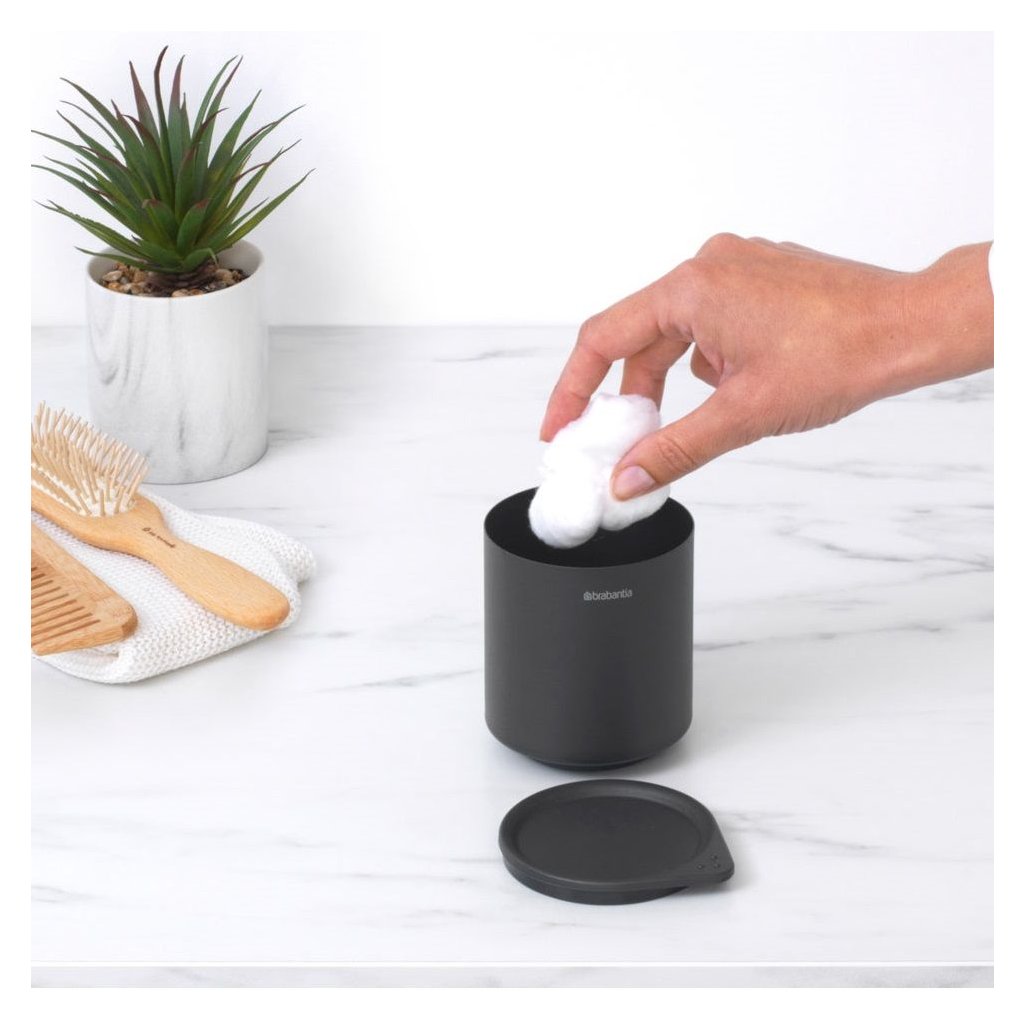 Brabantia Hållare för bomullsdynor MINDSET, mineralgrå