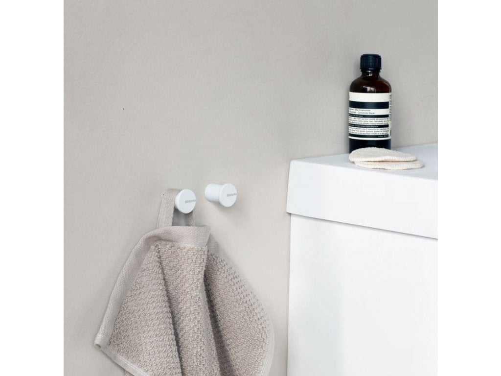 Brabantia Handdukskrok MINDSET, set i 2 delar, mineralvit