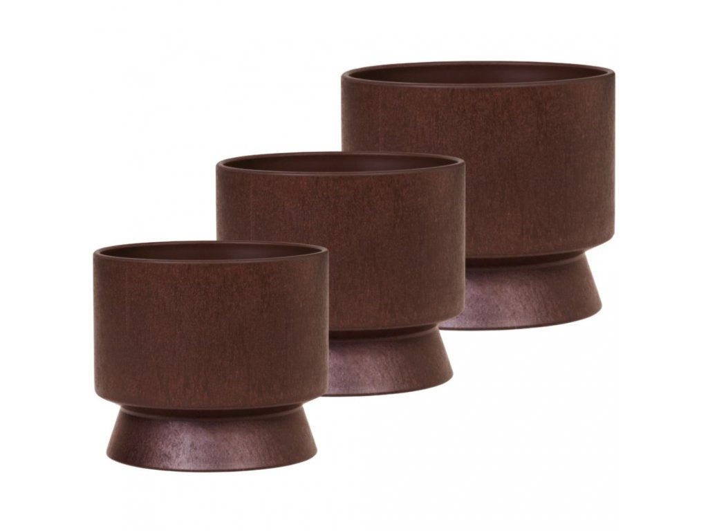 Rosendahl Blomkruka RECYCLED 12 cm, vinröd