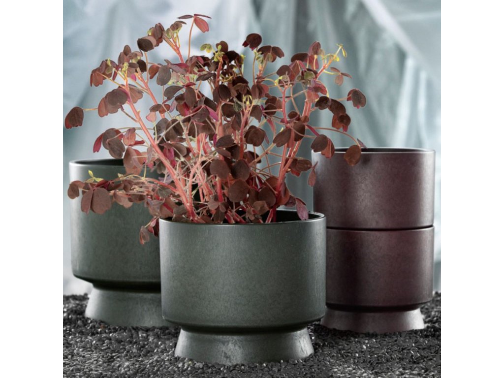 Rosendahl Blomkruka RECYCLED 24 cm, mörkgrön