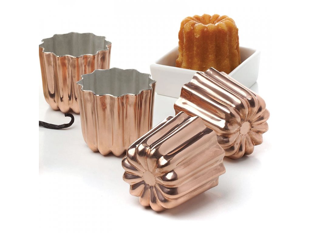 de Buyer Canneléform 5,5 cm, koppar