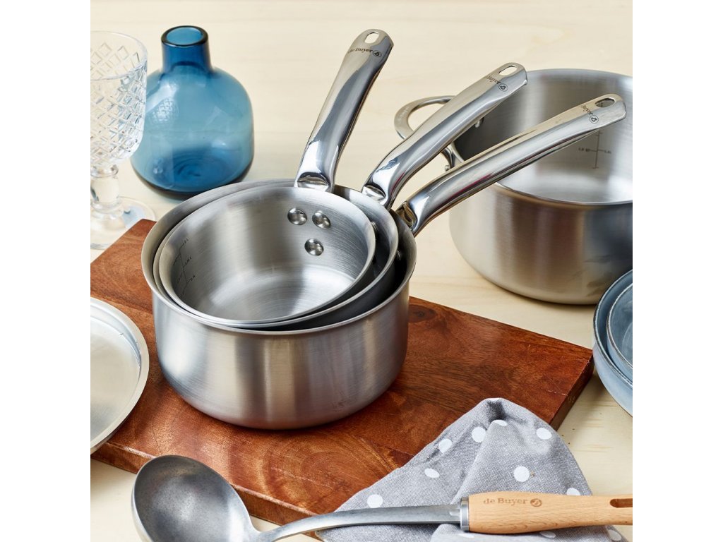 de Buyer Kastrullset ALCHIMY, 3 st