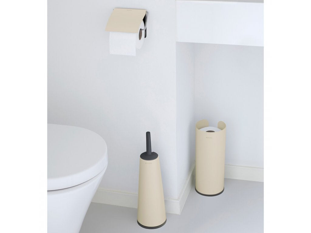 Brabantia Badrumstillbehörsset RENEW 3 st, mjuk beige