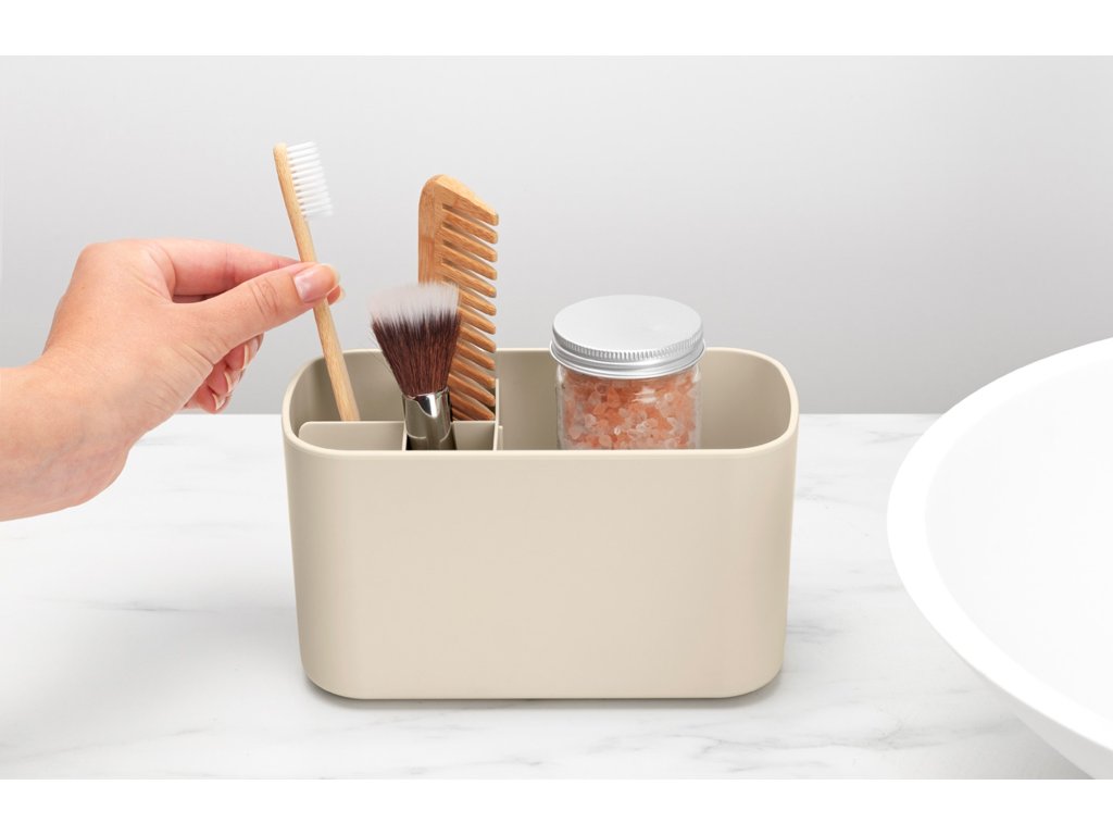 Brabantia Badrumsförvaring RENEW mjuk beige