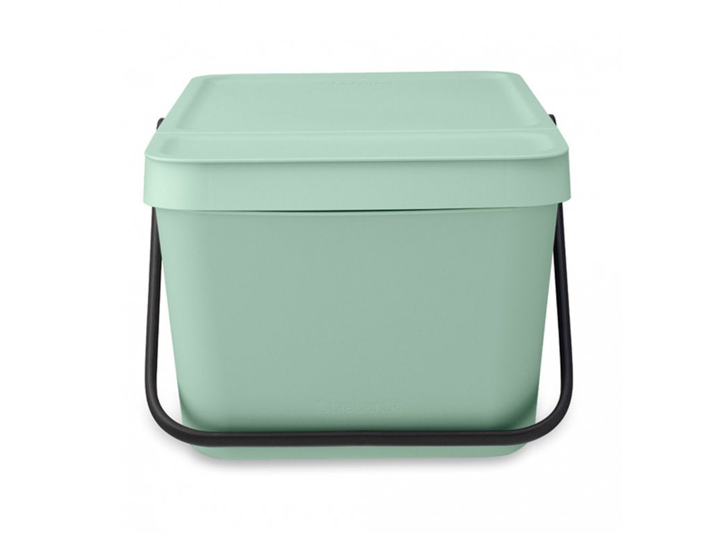 Brabantia Avfallskärl SORT & GO 20 l, stapelbar, jadegrön