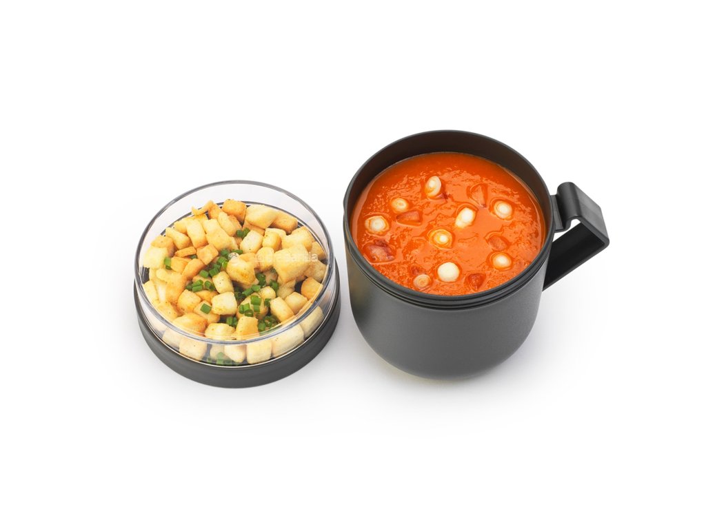 Brabantia Lunchburk MAKE & TAKE 600 ml, ljusgrå