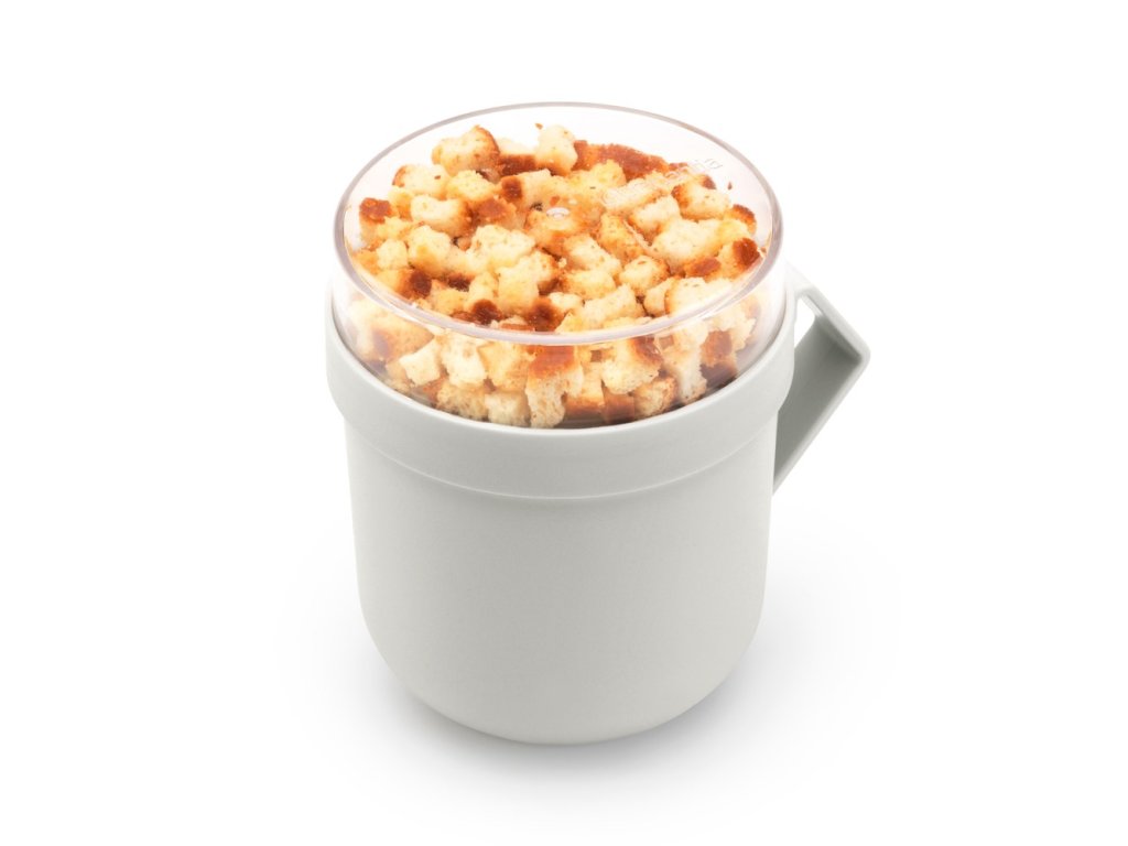 Brabantia Lunchburk MAKE & TAKE 600 ml, ljusgrå