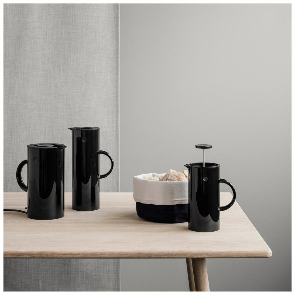 Stelton Fransk presskaffebryggare EM77 1 l, svart