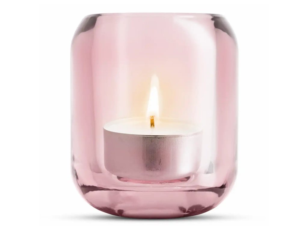 Eva Solo Värmeljushållare ACORN set i 2 delar, rosa