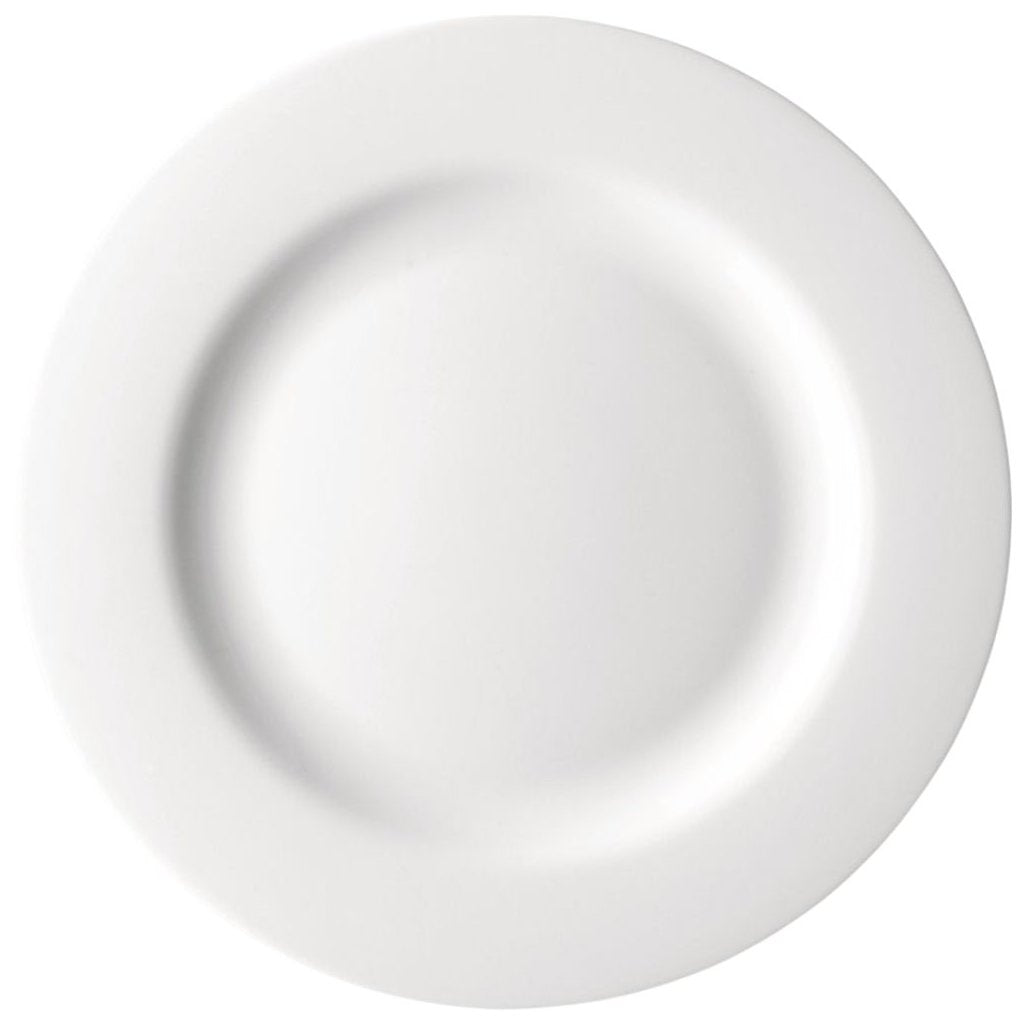 Alessi Middagstallrik PLATEBOWLCUP 27,5 cm, vit