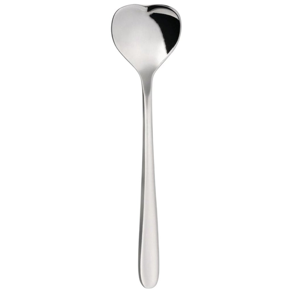 Alessi Kaffesked BIG LOVE, set i 4 delar, 10 cm, silver