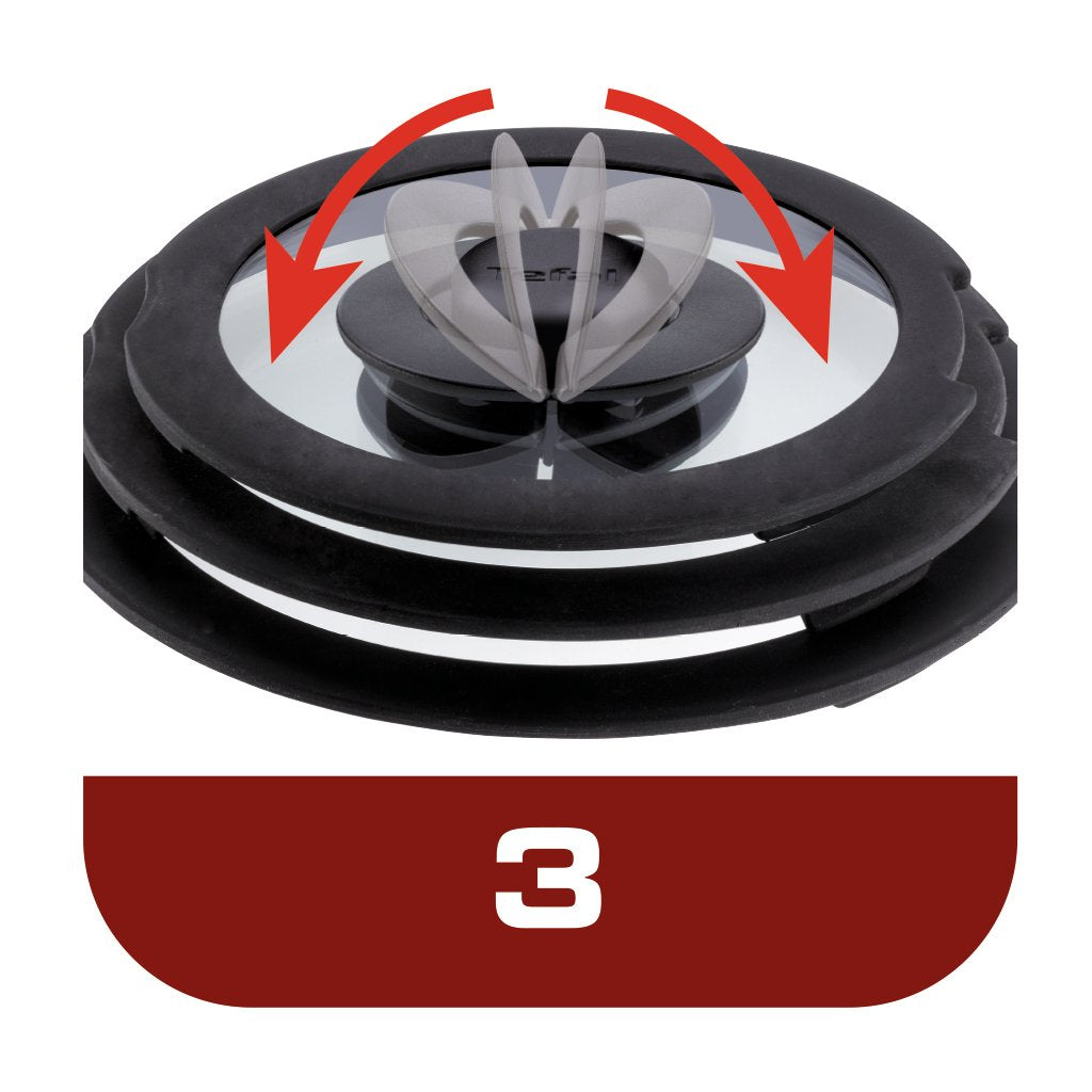 Tefal Glaslock Ingenio L9936582 Tefal 24 cm
