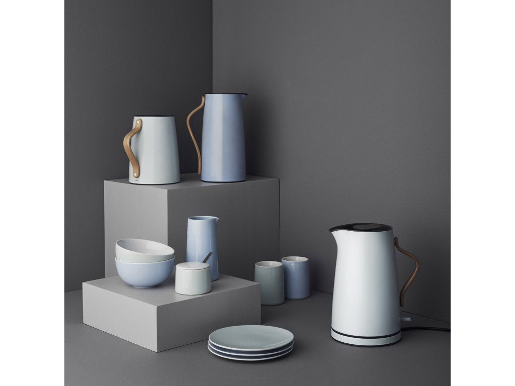 Stelton Tallrikar Emma blå 2 st dansk modern 2,0 Stelton