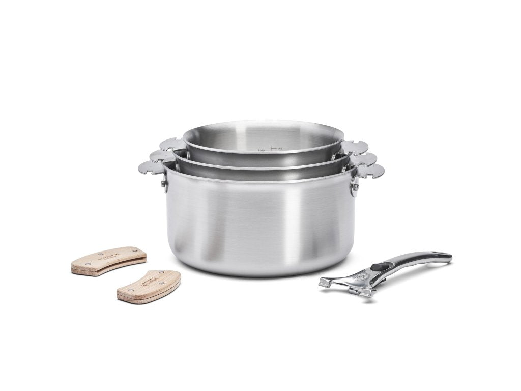 de Buyer Kastrull ALCHIMY LOQY 20 cm, silver, rostfritt stål
