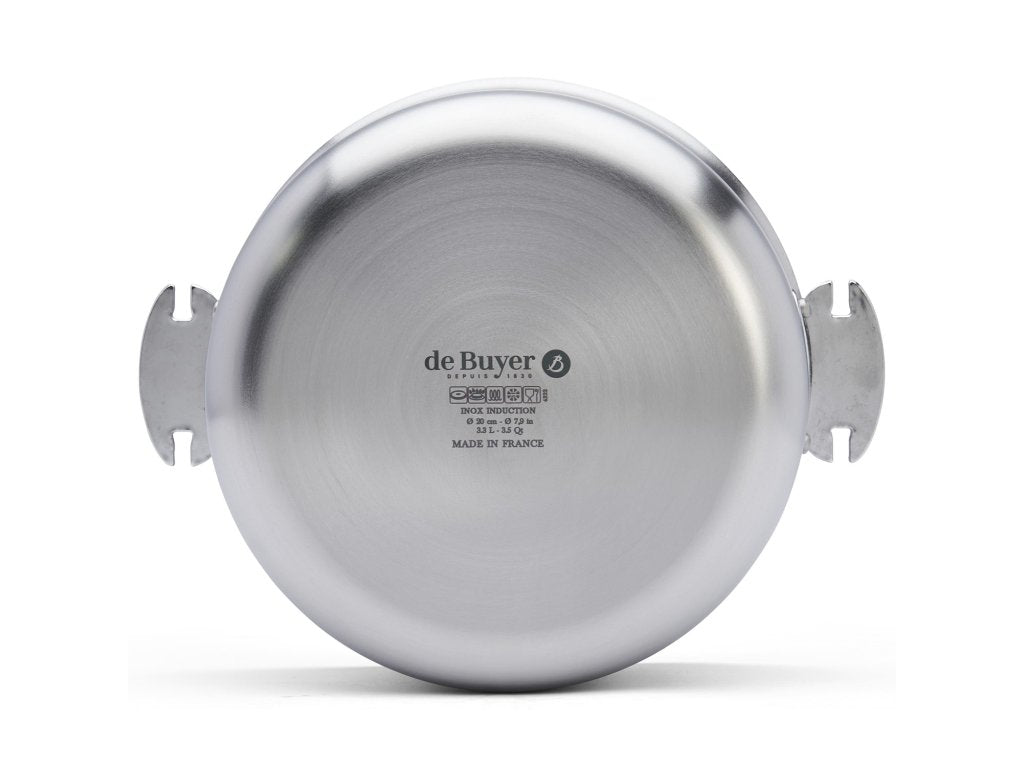de Buyer Kastrull ALCHIMY LOQY 20 cm, silver, rostfritt stål