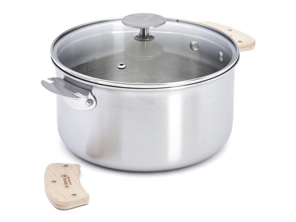 de Buyer Kastrull ALCHIMY LOQY 20 cm, silver, rostfritt stål