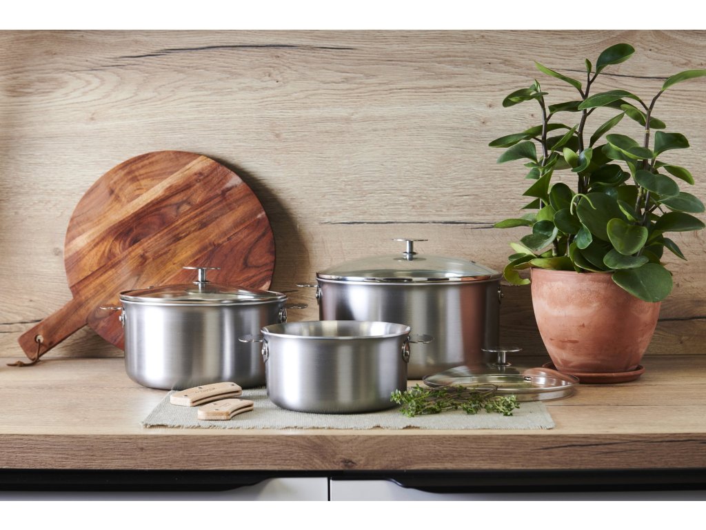 de Buyer Kastrull ALCHIMY LOQY 20 cm, silver, rostfritt stål