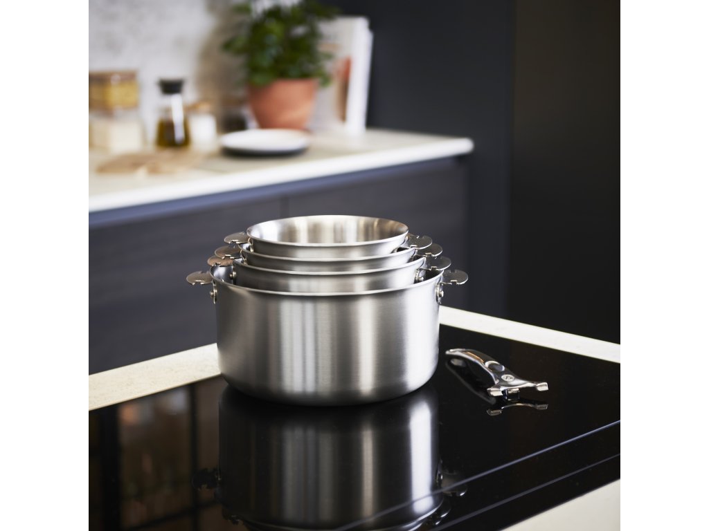 de Buyer Kastrull ALCHIMY LOQY 20 cm, silver, rostfritt stål