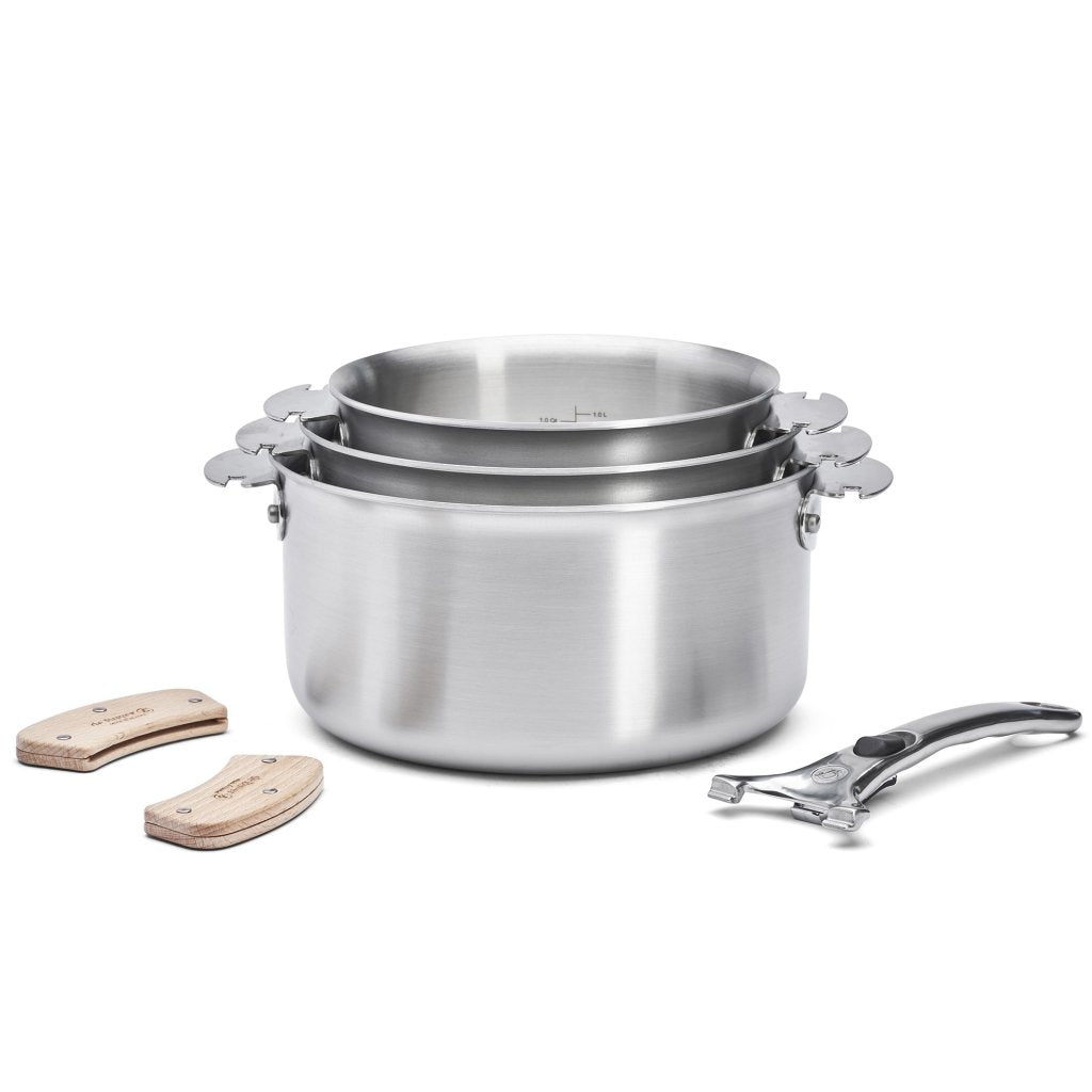 de Buyer Gryta ALCHIMY LOQY 24 cm, silver, rostfritt stål